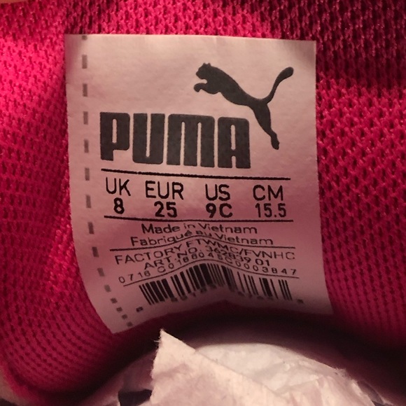 Puma Kinder-fit Sneakers for Toddler Size 9C NWT - Picture 7 of 7